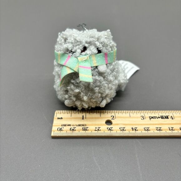 GUND Pusheen Stormy Mini Ornament Plush Series 11 Winter Wonderland Scarf - Picture 4 of 6